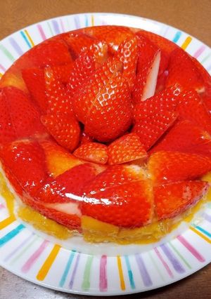 誕生日ケーキ(ゼリー)-レシピのメイン写真
