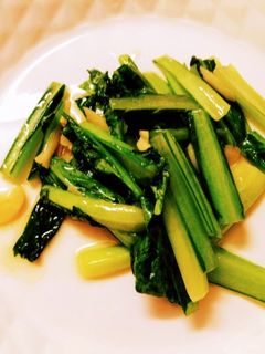 ☆☆青菜の塩炒め☆☆-レシピのメイン写真