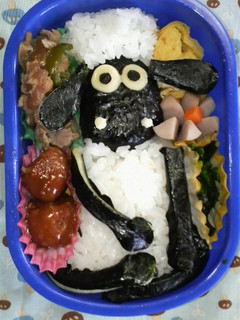 ◎ひつじのショーン キャラ弁◎-レシピのメイン写真
