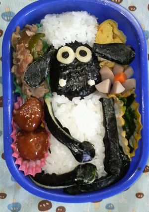 ◎ひつじのショーン　キャラ弁◎-レシピのメイン写真