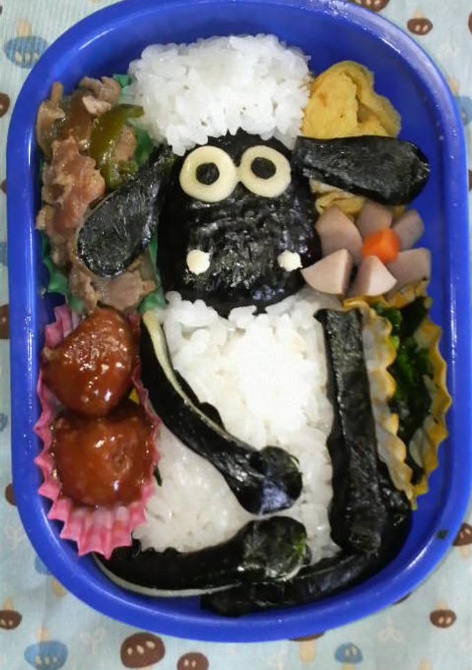 ひつじのショーン キャラ弁 by すあまさん 【クックパッド】 簡単おいしいみんなのレシピが392万品
