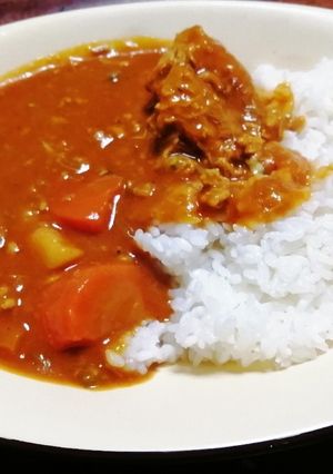 簡単！包丁いらずの鯖缶カレー-レシピのメイン写真