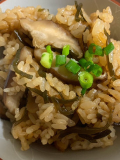 しいたけと塩昆布の炊き込みご飯☆-レシピのメイン写真