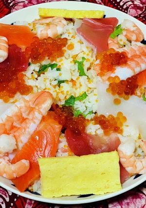 成人の日♡ちらし寿司-レシピのメイン写真