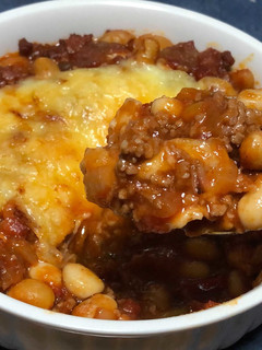 豚ひき肉と大豆のチリコンカンのチーズ焼き-レシピのメイン写真