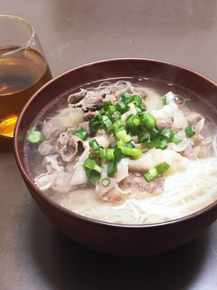京風出汁で絶品!肉にゅうめん-レシピのメイン写真