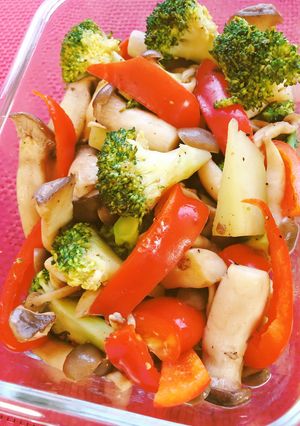 ごろごろ野菜のホットサラダ-レシピのメイン写真