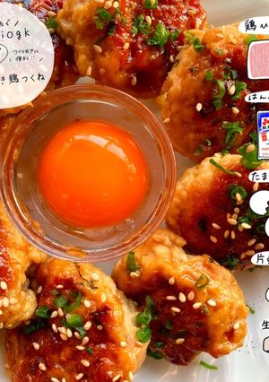 【簡単おかず】照り焼き鶏つくね-レシピのメイン写真