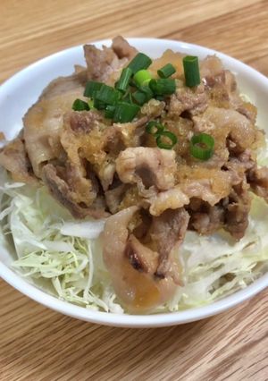 【簡単】豚みぞれ丼-レシピのメイン写真