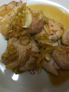 鶏肉の葱ポンかけ-レシピのメイン写真
