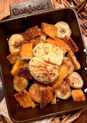 【簡単おやつ】焼きバナナパイ-レシピのメイン写真