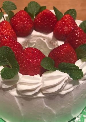 いちごのシフォンケーキ-レシピのメイン写真