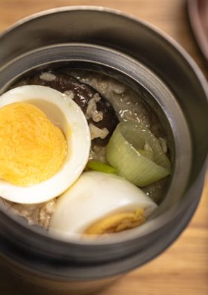 オートミールの中華風スープジャー弁当-レシピのメイン写真