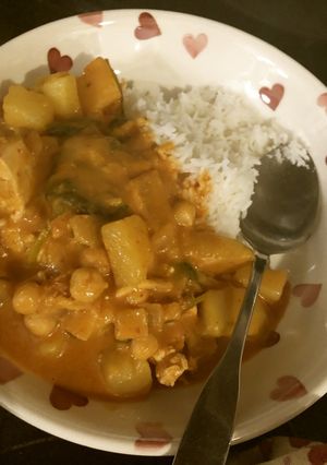 チックピー＆トマトカレー　インド料理-レシピのメイン写真
