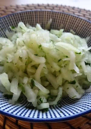 箸休めに。コールラビのサラダ☆漬物-レシピのメイン写真