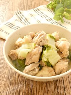 ブーケガルニ香る★鶏肉と白菜の煮込み-レシピのメイン写真