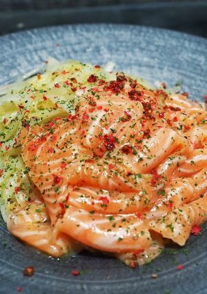 サーモンカルパッチョ-レシピのメイン写真