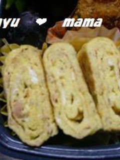 ツナ&マヨ卵焼き-レシピのメイン写真