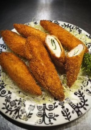 紫蘇チーズのササミフライ(*≧∀≦*)-レシピのメイン写真