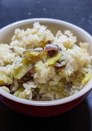 さつまいもの炊き込みご飯-レシピのメイン写真