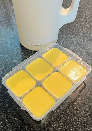 【離乳食後期】レコルトでコーンポタージュ-レシピのメイン写真