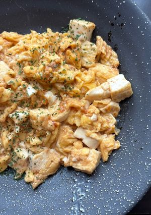豆腐＋卵×白だし＋オイスターソース-レシピのメイン写真