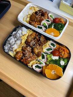 20241028娘ちゃん息子っちのお弁当-レシピのメイン写真