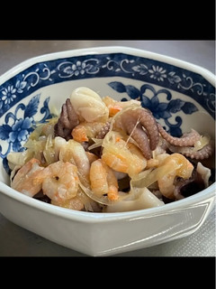 時短 シーフドサラダ 調味料は2だけ-レシピのメイン写真