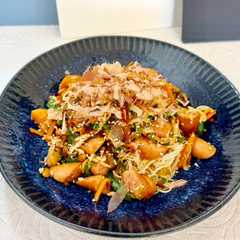 รูปของ 梅ポン生姜の納豆麹②のそうめんチャンプルー