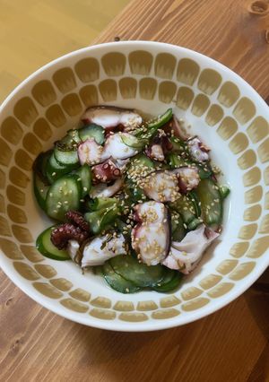 まぜるだけタコの酢の物-レシピのメイン写真