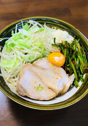 【オーション麺手打ち】家二郎 混ぜそば-レシピのメイン写真