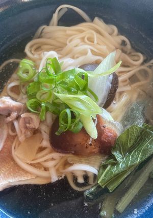 鯛　うどん-レシピのメイン写真