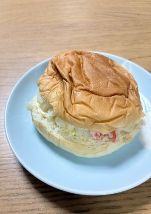 カニカマ入りポテサラサンド-レシピのメイン写真