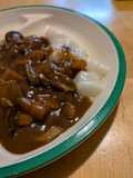 お餅カレー