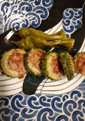 ゴーヤハンバーグ-レシピのメイン写真