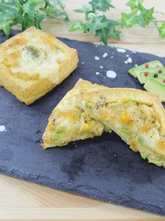 糖質制限★厚揚げでアボカドチーズ焼き-レシピのメイン写真