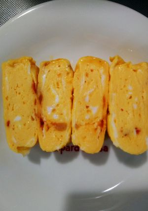 マヨ豆板醤の卵焼き-レシピのメイン写真