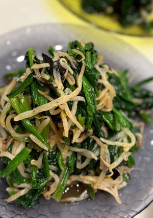 もやしとほうれん草の磯和え-レシピのメイン写真