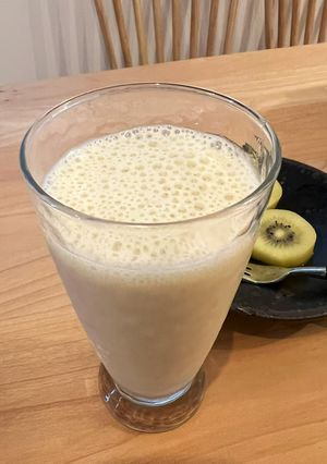 豆乳甘酒バナナスムージー-レシピのメイン写真