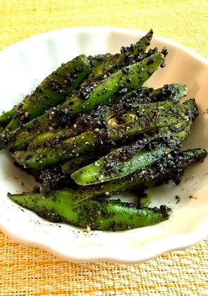 副菜　いんげんの胡麻よごし-レシピのメイン写真