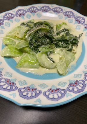 青梗菜のマヨネーズ炒め-レシピのメイン写真