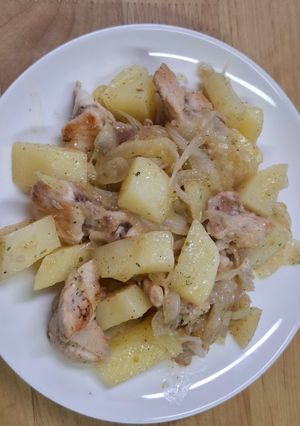 鶏肉と新じゃがの炒め物-レシピのメイン写真
