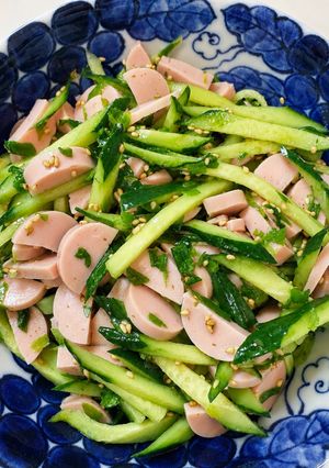きゅうりと魚肉ソーセージの旨塩レモン和え-レシピのメイン写真