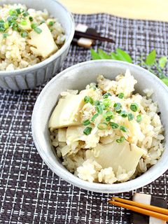 材料入れて炊くだけ!たけのこご飯☆-レシピのメイン写真