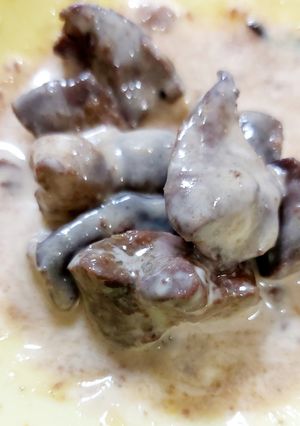 無印風　レバーのからしマヨネーズ和え-レシピのメイン写真