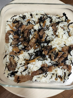 ひじき煮混ぜこみ玄米ご飯-レシピのメイン写真
