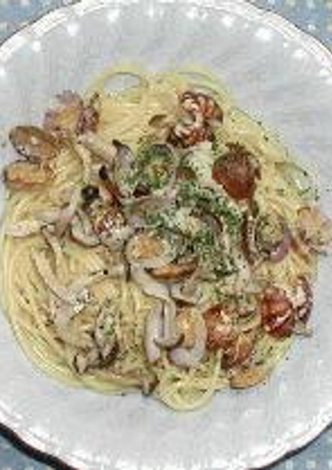 あさりときのこのスパゲティ-レシピのメイン写真