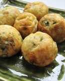 納豆昆布とチーズのまんまる焼き
