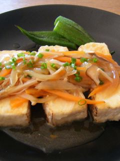 ★ヘルシー★豆腐ステーキ和風あんかけ-レシピのメイン写真
