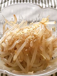 調味料ひとつだけ もやしの簡単ナムル-レシピのメイン写真